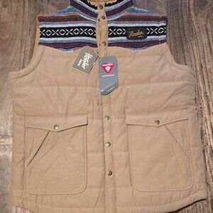 NWT Howler Brothers Rounder Vest Adobe Tan / Camarillo Jacquard (L)